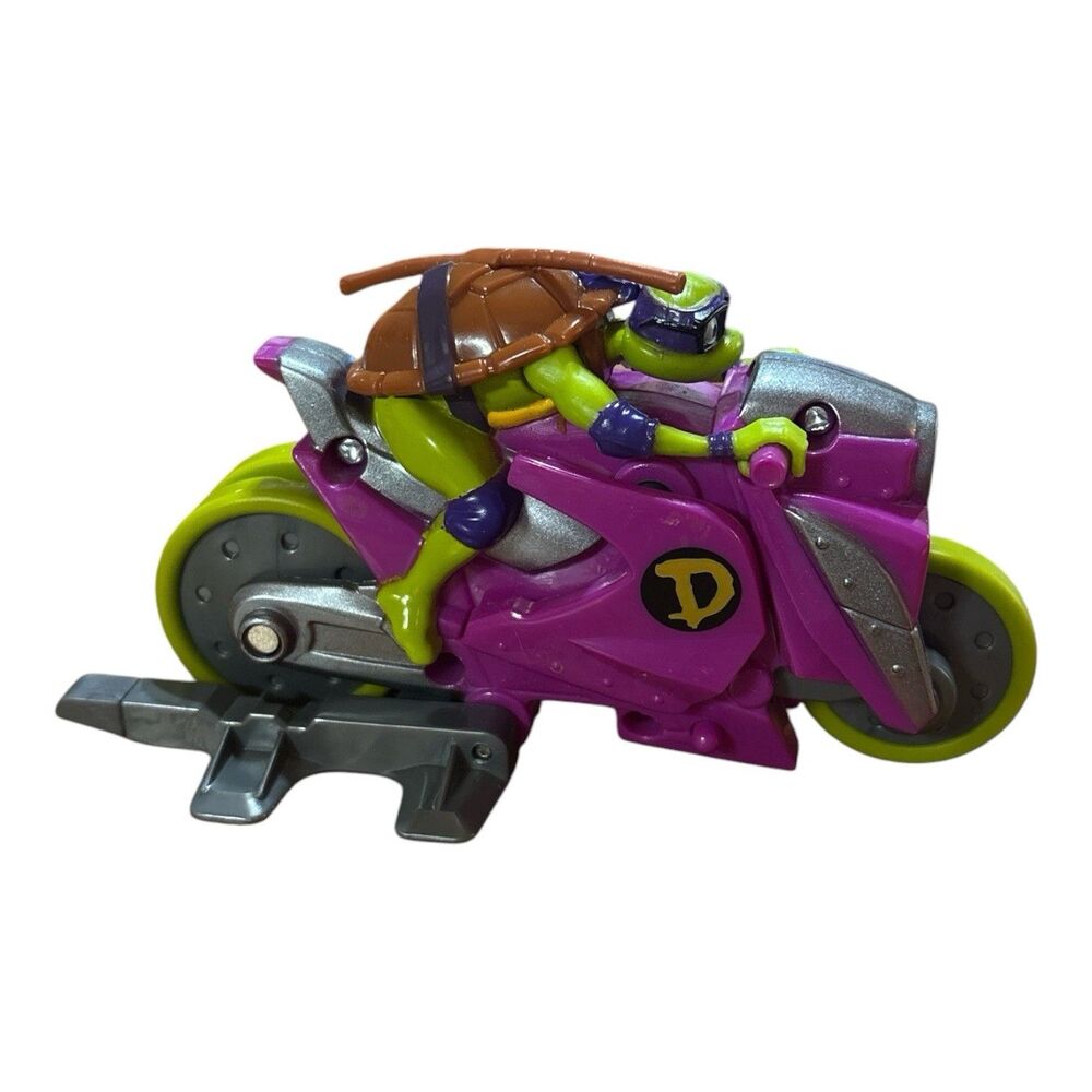Teenage Mutant Ninja Turtles Donatello Motorcycle Backflip Riders Light Up TMNT